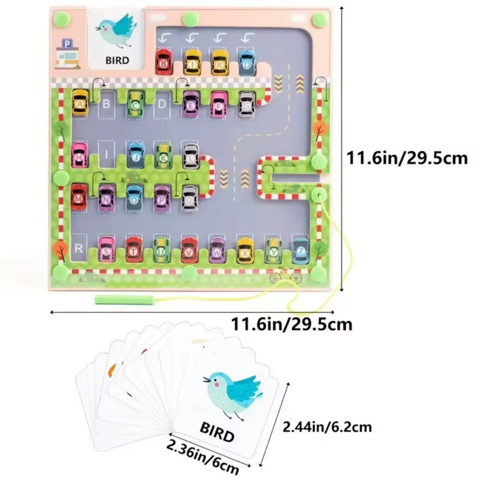 Tablero Montessori Educativo versión Abecedario