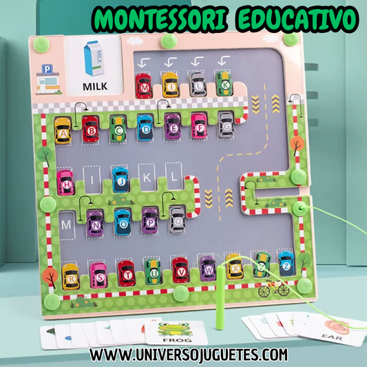 Tablero Montessori Educativo versión Abecedario