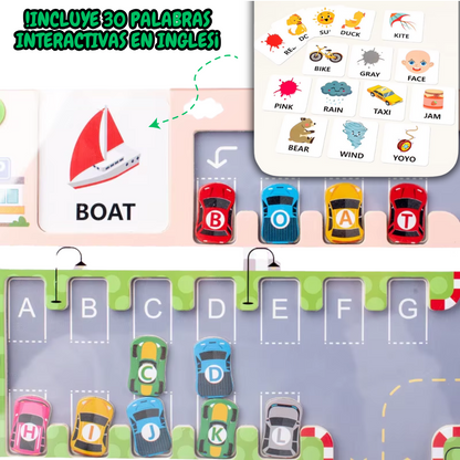 Tablero Montessori Educativo versión Abecedario