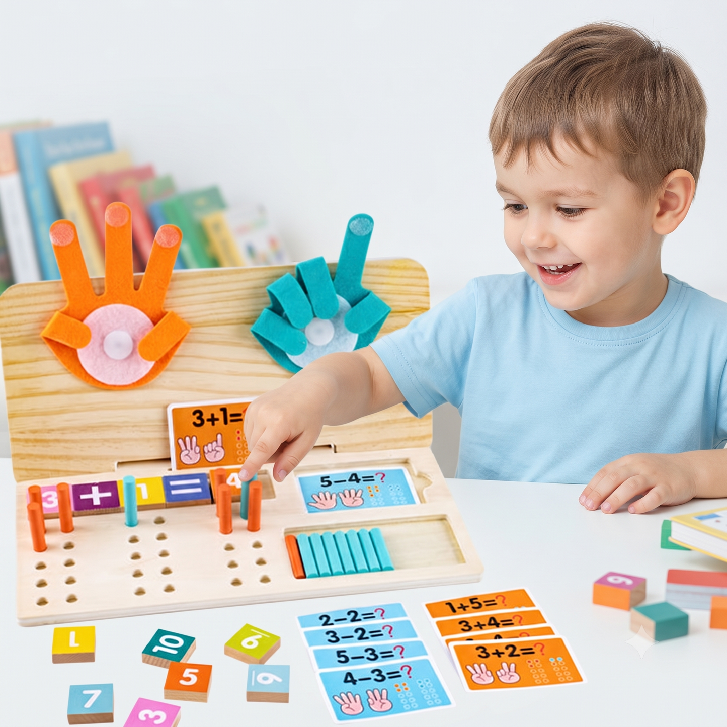 set aprendizaje matematico Montessori
